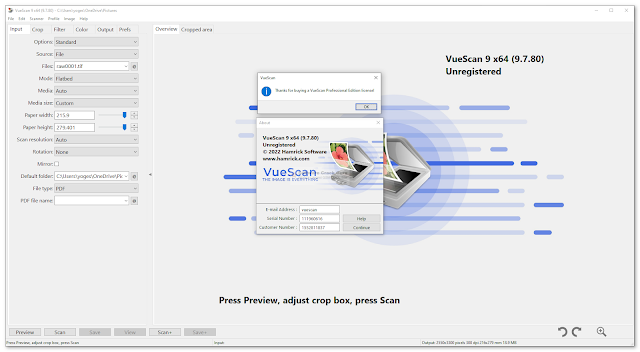 VueScan 9.7.89 Crack + Keygen [Latest] Free Download 2022